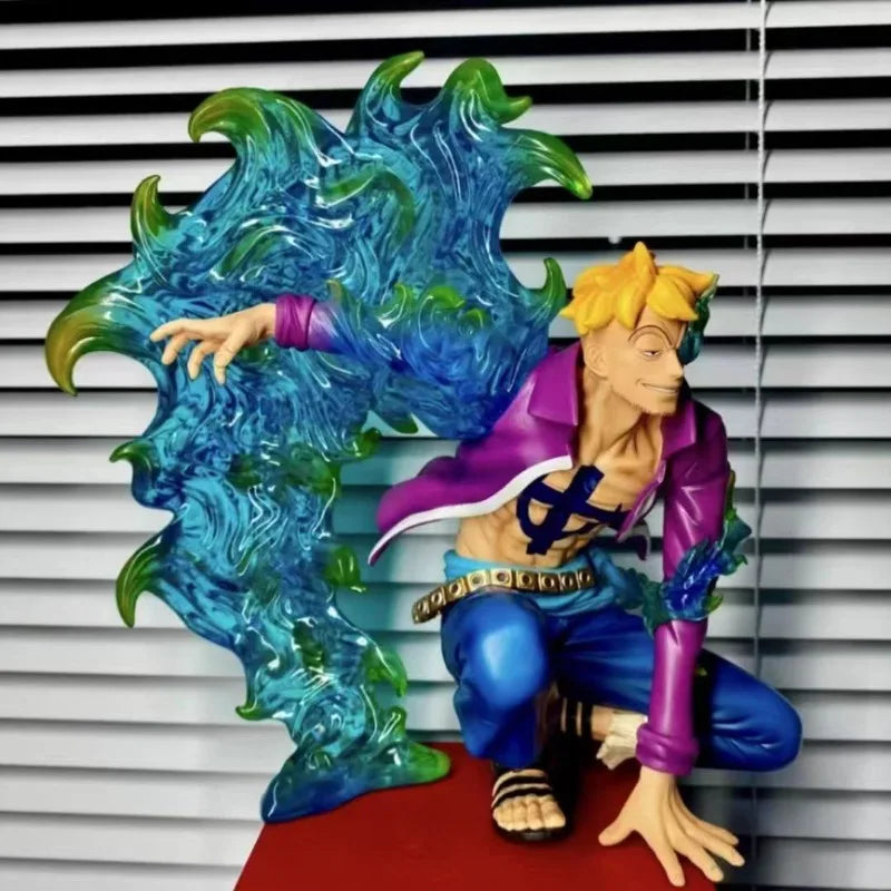 Neue Bandai Banpresto One Piece GK Immortal Bird Squatting Marko Resonance Series Handheld Statues Model Ornaments Handheld Model
