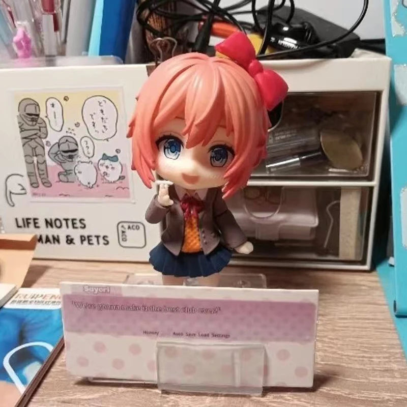 Kawaii Doki Doki Literature Club! Club ! Gsc Sayori Anime Action Figure Collection Toys #2250 Girls Festival Gifts