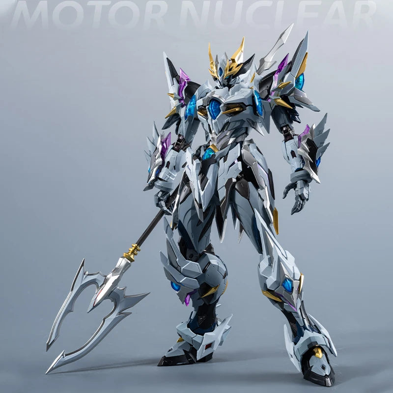 [New] In Stock Motor Nuclear Ao Bing MNP-XH03W Alloy Skeleton With Dragon Action Figure MG 1/100 Assembly Model Collect Toy Gift