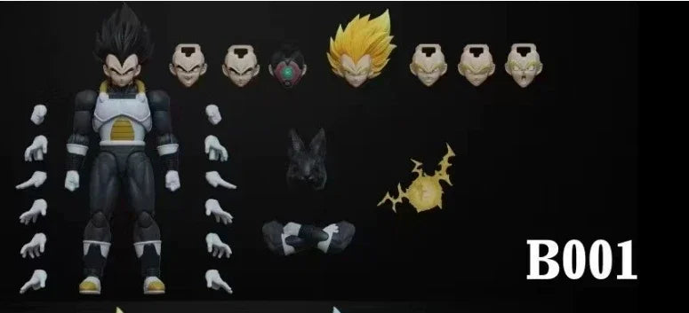 Kong Model Beast God Dragon Ball SHF3.0Vegeta Sun Wukong B005 B006 B007 B008 B009PVC Anime Action Figure Toy Collection Pre-sale