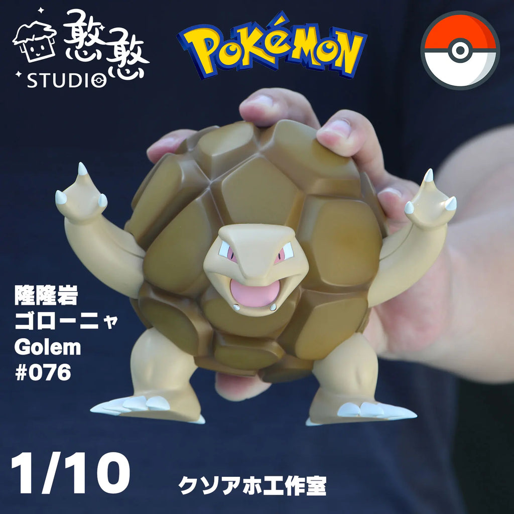 Pokemon 1/10 GK Golem Anime Action Figure Model Toys Gift for Birthday Children
