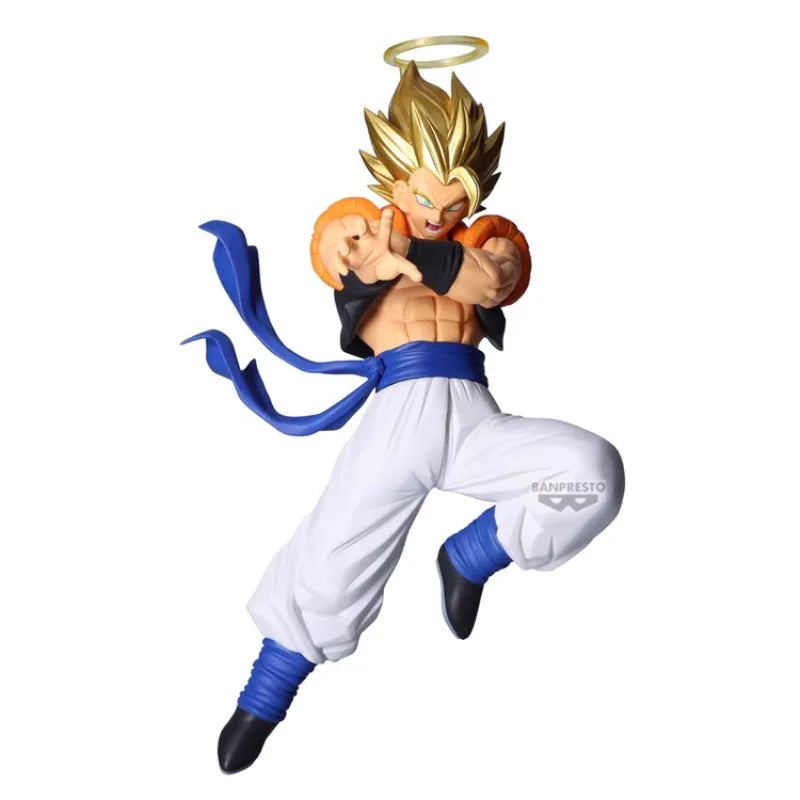 Bandai Original Banpresto Anime Dragon Ball Z Dokkan Battle Gogeta SSJ Vegito SSJ PVC Action Figure Model Collectible Toys