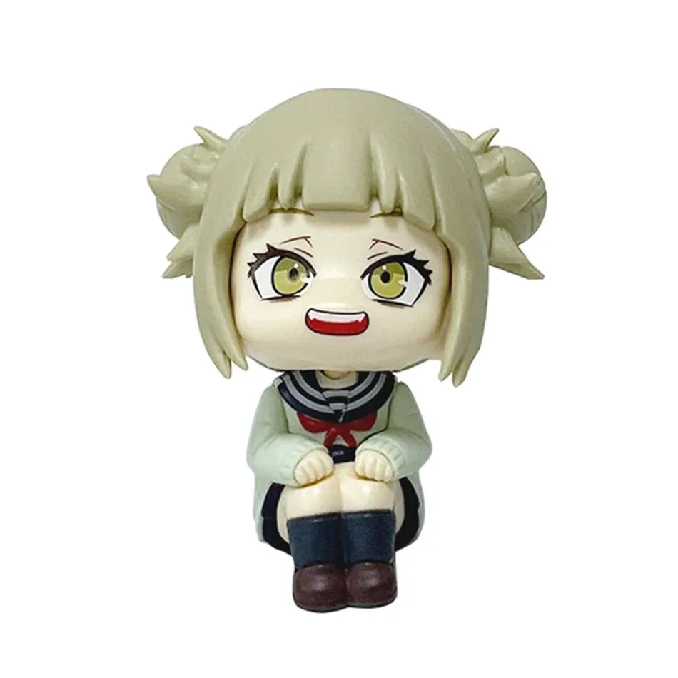 In Stock New Anime My Hero Academia Midoriya Izuku Bakugou Katsuki Ochaco Uraraka Anime Figure Toys for Kids Christmas Gift