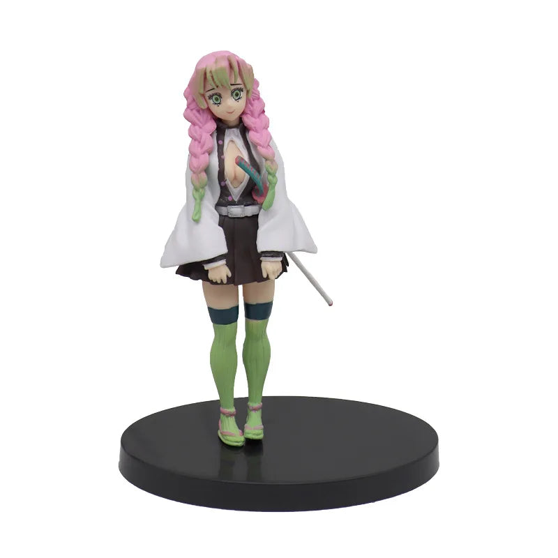 Hot Sale Demon Slayer Anime Figure Cartoon Kimetsu No Yaiba Tanjirou Inosuke Shinobu Miritsu Figurine Mondel Decorative Doll Toy