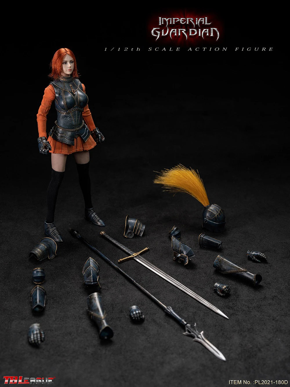 TBLeague PL2021-180 1/12 Scale Collectible Figure Female Imperial Guardian Full Set 6 Inches Women Soldier Action Figure Model