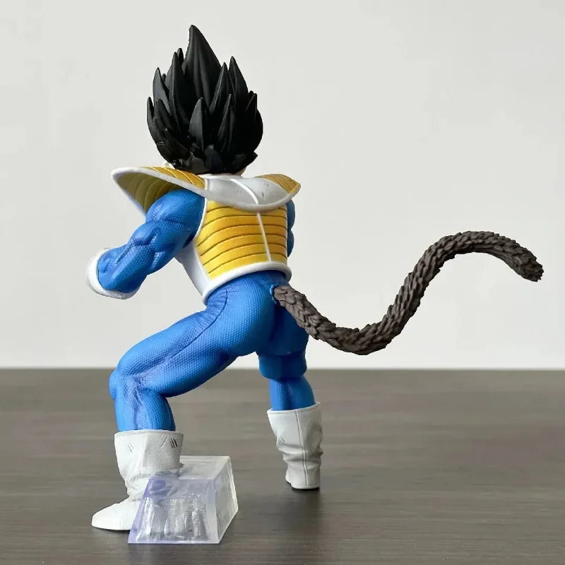 17CM Аниме Dragon Ball Z Vegeta Фигура Vegeta Статуя с Изкуствена Луна PVC Фигурки Колекция Модел Играчки Подаръци