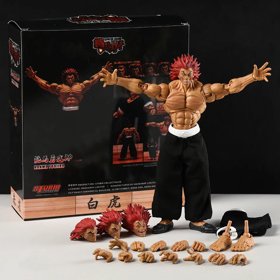 Storm Toys 1/12 Hanma Yujiro Action Toy Figures Collection Ornament Anime Figurine
