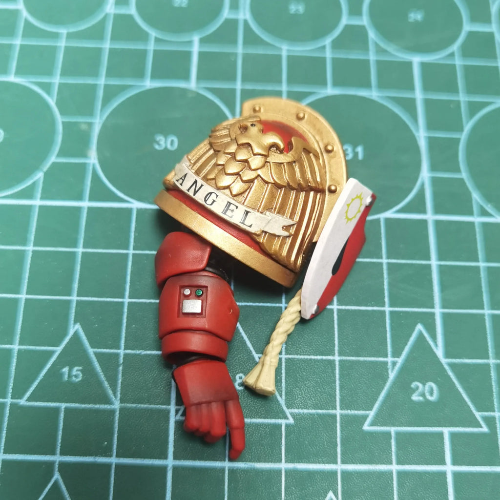 Joytoy Warhammer 1/18 Action Figures Blood Angels Jump Pack Squad Captain with Jump Pack Model Toy Boy Gifts 3.75inch
