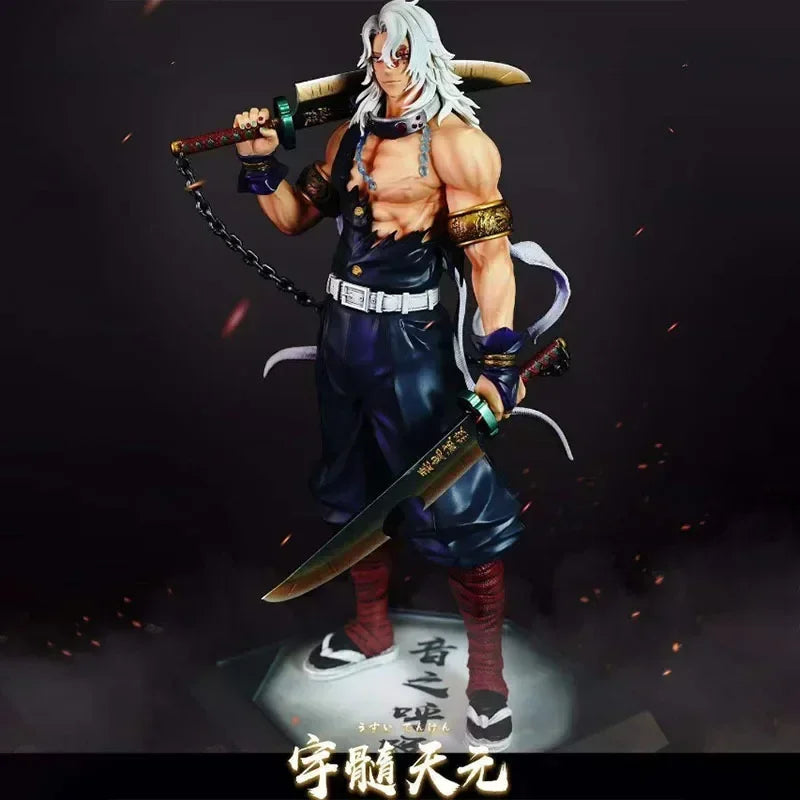 Фигурки за убиец на демони Кокушибо, екшън фигурка, батерия, луминесценция, ожесточена битка, PVC модел, Tsugikuni Yoriichi, фигурка, колекция от играчки