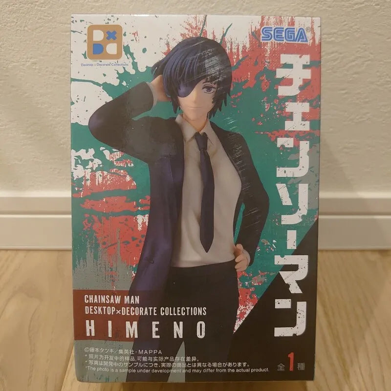 In Stock SEGA CHAINSAW MAN TV Ver. Desktop×Decorate Collections HIMENO PVC Anime Action Figures Model Collection Toy