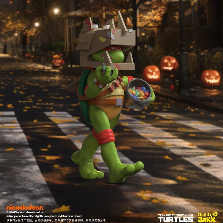 Mighty Jaxx Licensed Cowa Boo Nga Remix Turtle Action Figure - Open Box Collectible, Halloween Gift for Anime Fans