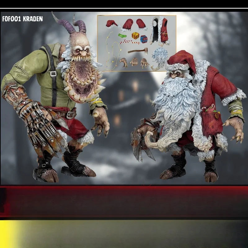 Fury Toys Demon Santa Claus Demon Night Strange Tales 1/12 Action Figure Model Rage Studio Movable Toys Gifts Action Figure