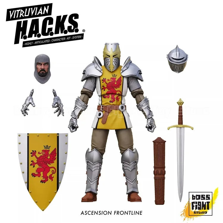 【In Stock】Original Boss Fight Studio Medieval Knights Skeleton Knight Avant-garde Swift Eagle 1/18 Action Figure Collection