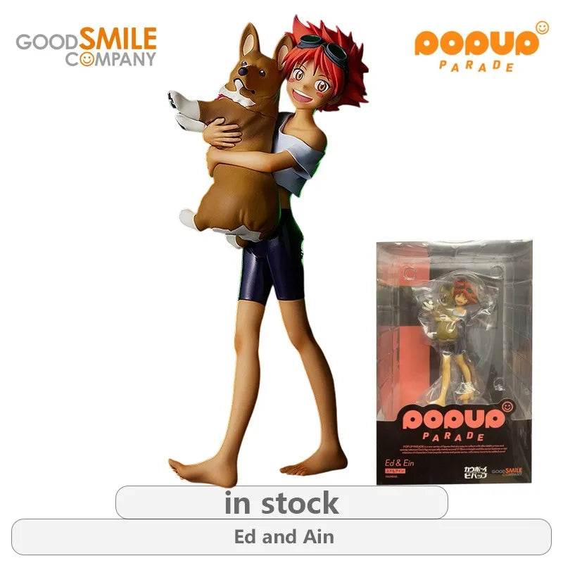 GSC original POP UP PARADE cowboy bebop  Series Spike Spiegel\Ed and Ain\Fei Valentin Anime Not movable Figure statue Model Toys