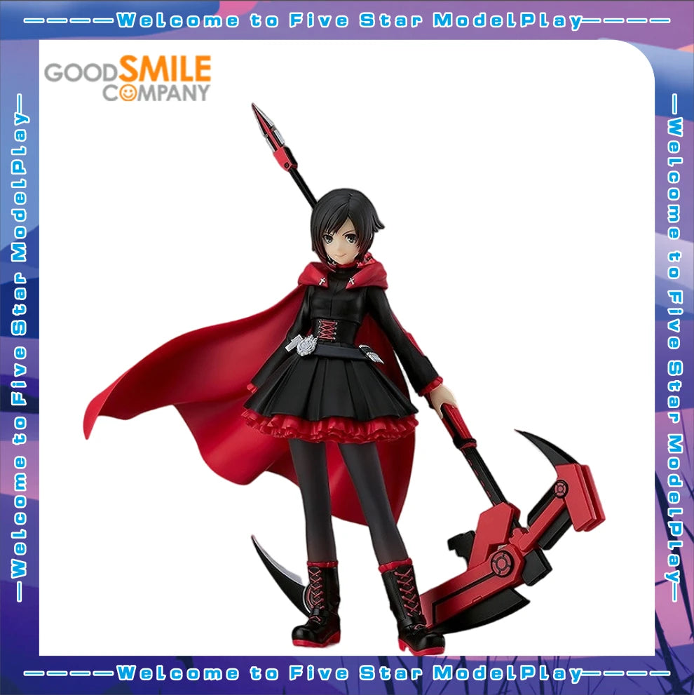 In Stock Original GSC POP UP PARADE RWBY Ruby Rose Animation Doll Figure Model Toys Gifts Collection Ornaments