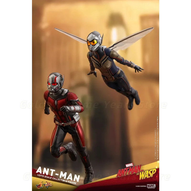 【In Stock】Hot Toys MMS497 1/6 Ant-Man and The Wasp Antman 12 Inch Action Figure Collection Gift&Collection