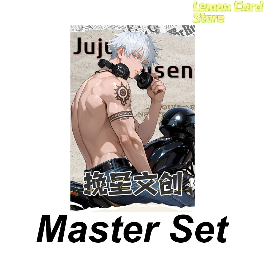 Wholesale 2026 Wanxing Jujutsu Kaisen A6 Acrylic Color Paper Collection Cards Limited Collector's Set