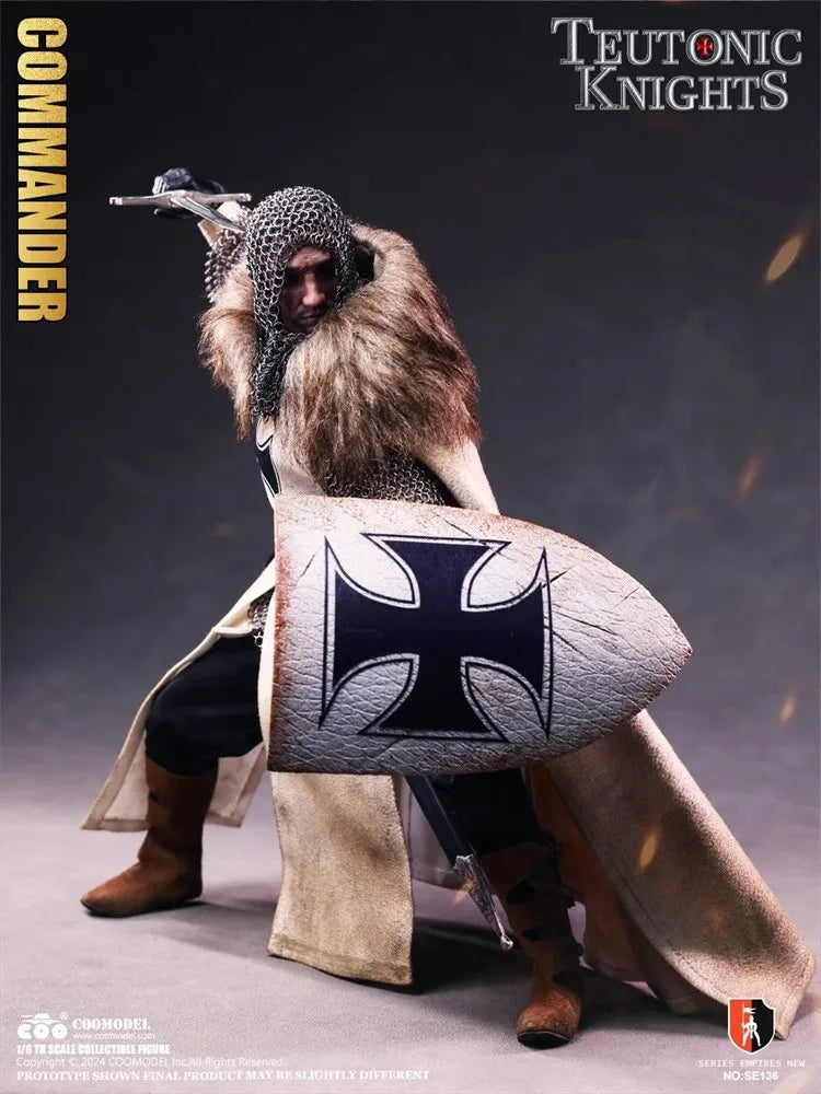COOMODEL 1/6 Soldier Empire Series SE135 Holy Land Guard SE136 Commander SE137 War Horse 12'' Action Figure Model Toy In Stock