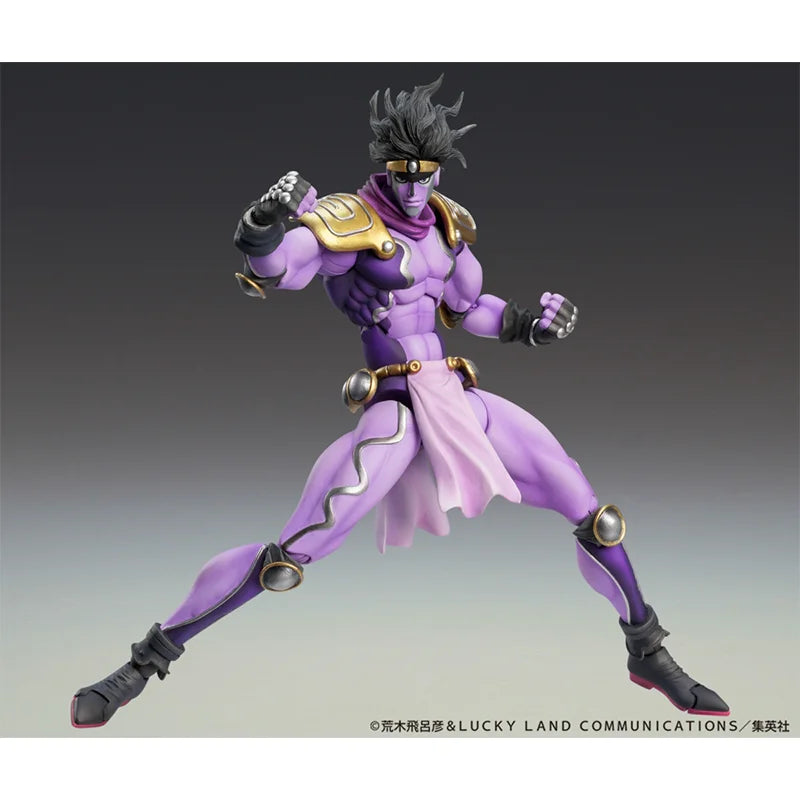 In Stock 100% Original Medicos JoJo's Bizarre Adventure Super Action Statue Star Platinum Third Model Anime Figures Toys