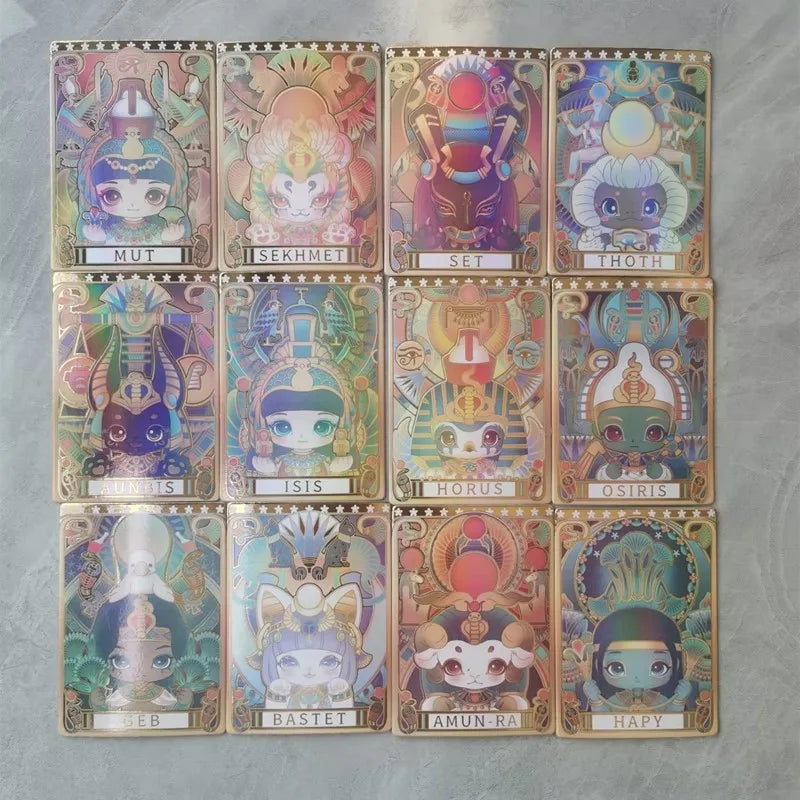 Aaru Garden V3 Series Blind Box Egyptian Mythology Anime Figure Model Toy Desktop Collection Decoration Festival Birthday Gifts