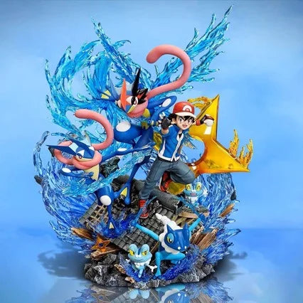 Animation Bao Ke Meng GK animation Pikachu luminous doll hand-made model Super Dream Gengar fire-breathing dragon ornaments