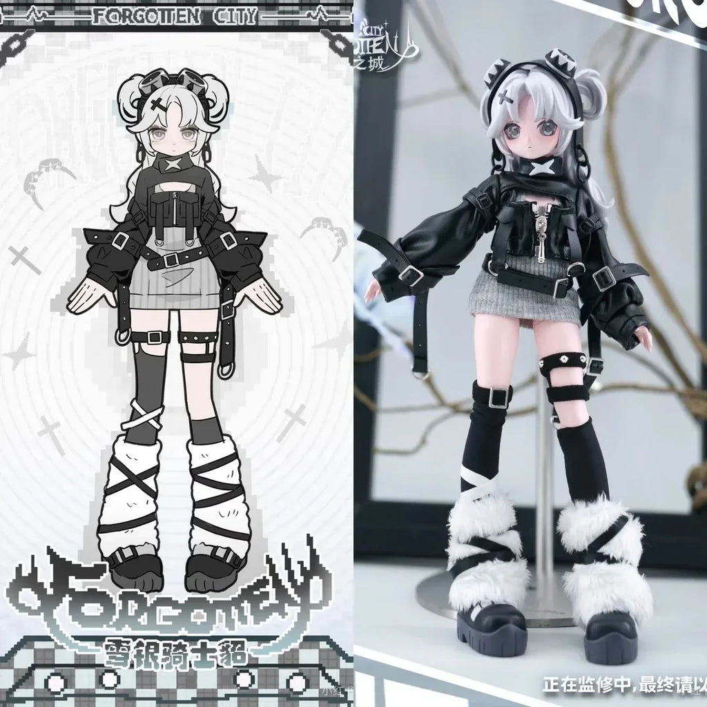Forgotten City Series 1/8 Scale BJD Blind Box Mystery Box Caixa Caja Dolls Gift Desktop Ornament Anime Figure Toys