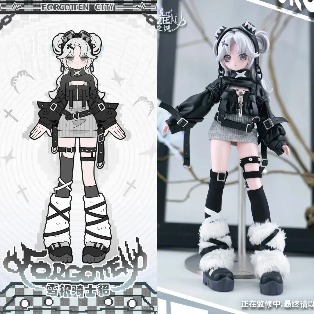 Forgotten City Series 1/8 Scale BJD Blind Box Mystery Box Caixa Caja Dolls Gift Desktop Ornament Anime Figure Toys