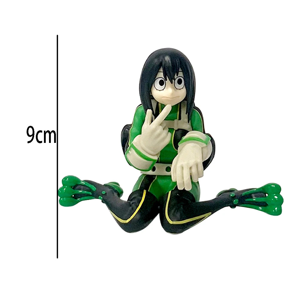 2025 New 9-10cm Asui Tsuyu Izuku Midoriya Relax Time Vol.6 Action Figurine PVC Collectible Decoration Model Toy
