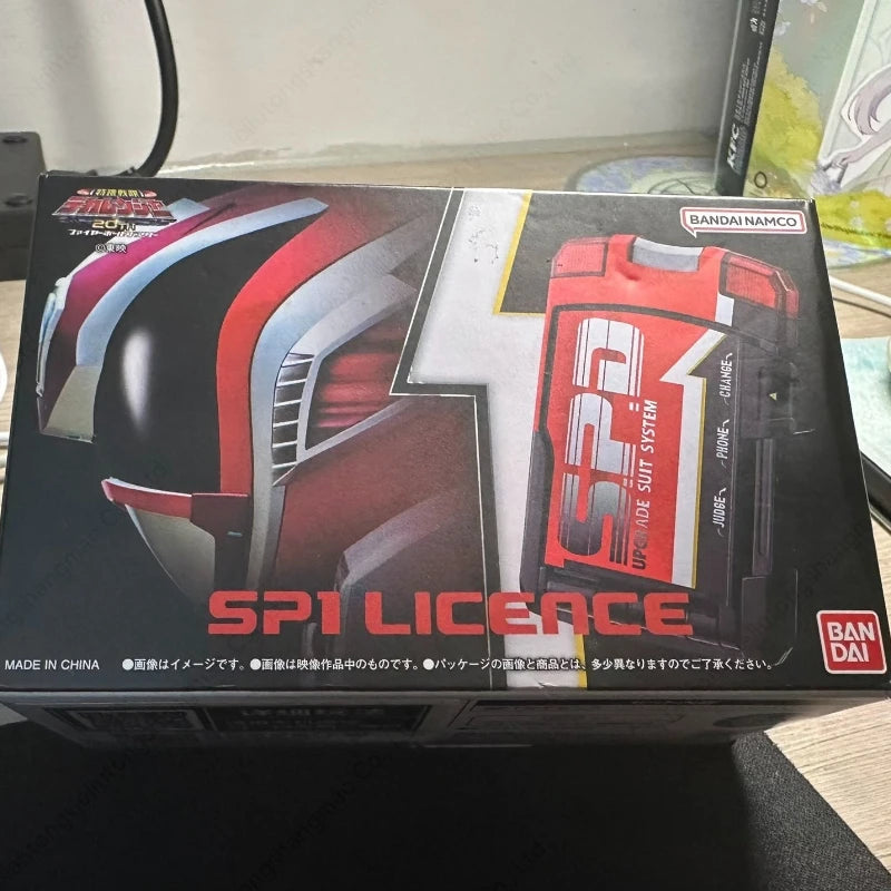 In Stock Original Bandai ME Tokusou Sentai Criminal Company SP License Transformer Mobile Phone 20th Anniversary