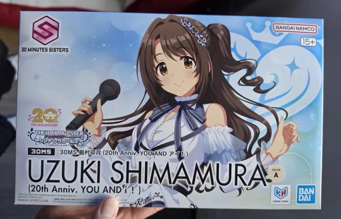 In stock Bandai 30MS Uzuki Shimamura (20th Anniv. YOU AND AI!) Figures Anime Model Genuine Boxed Toy Gift