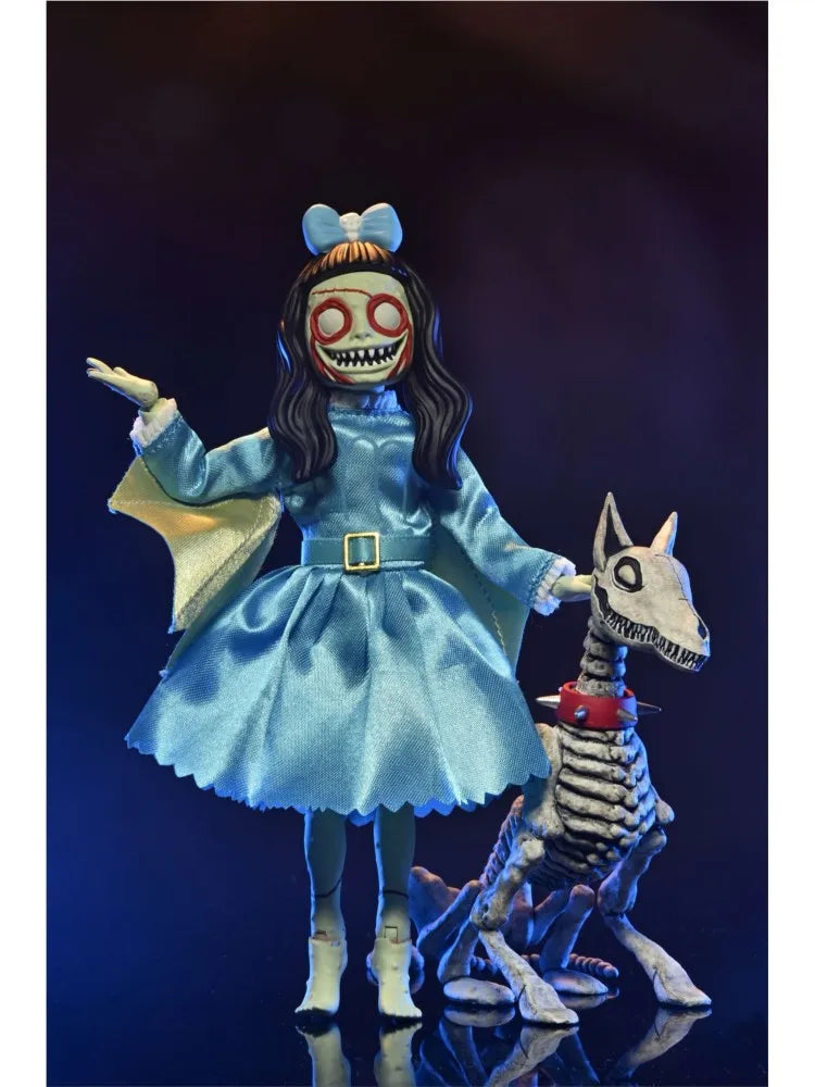 NECA 45508 Toys Beauty Horror Ghouliana & Poppet, Her Undead Dog 6'' Action Figures Collection Original Model Gift Doll Collect