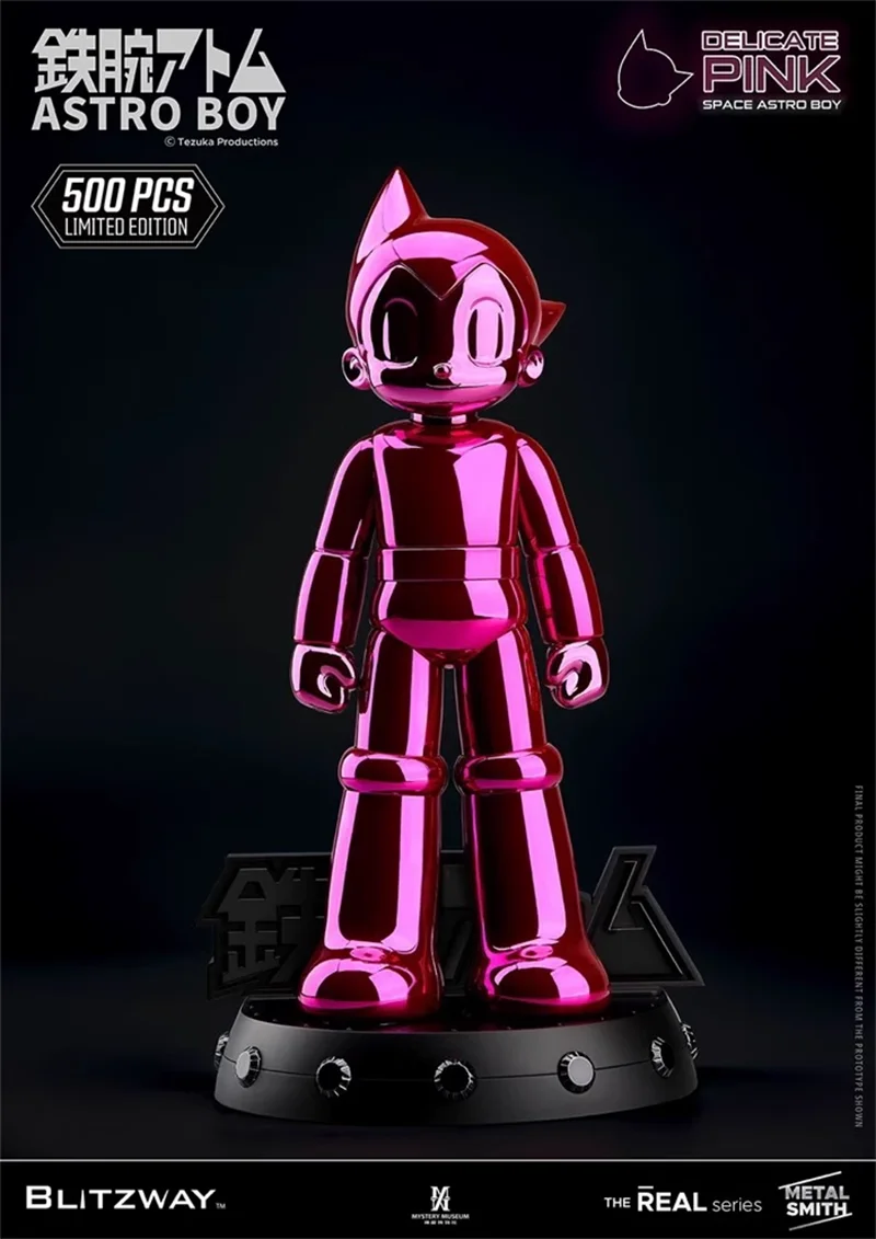 Blitzway Space Astroboy semi-perspective internal structure doll pink blue Figure Model Toys collection scene ornaments