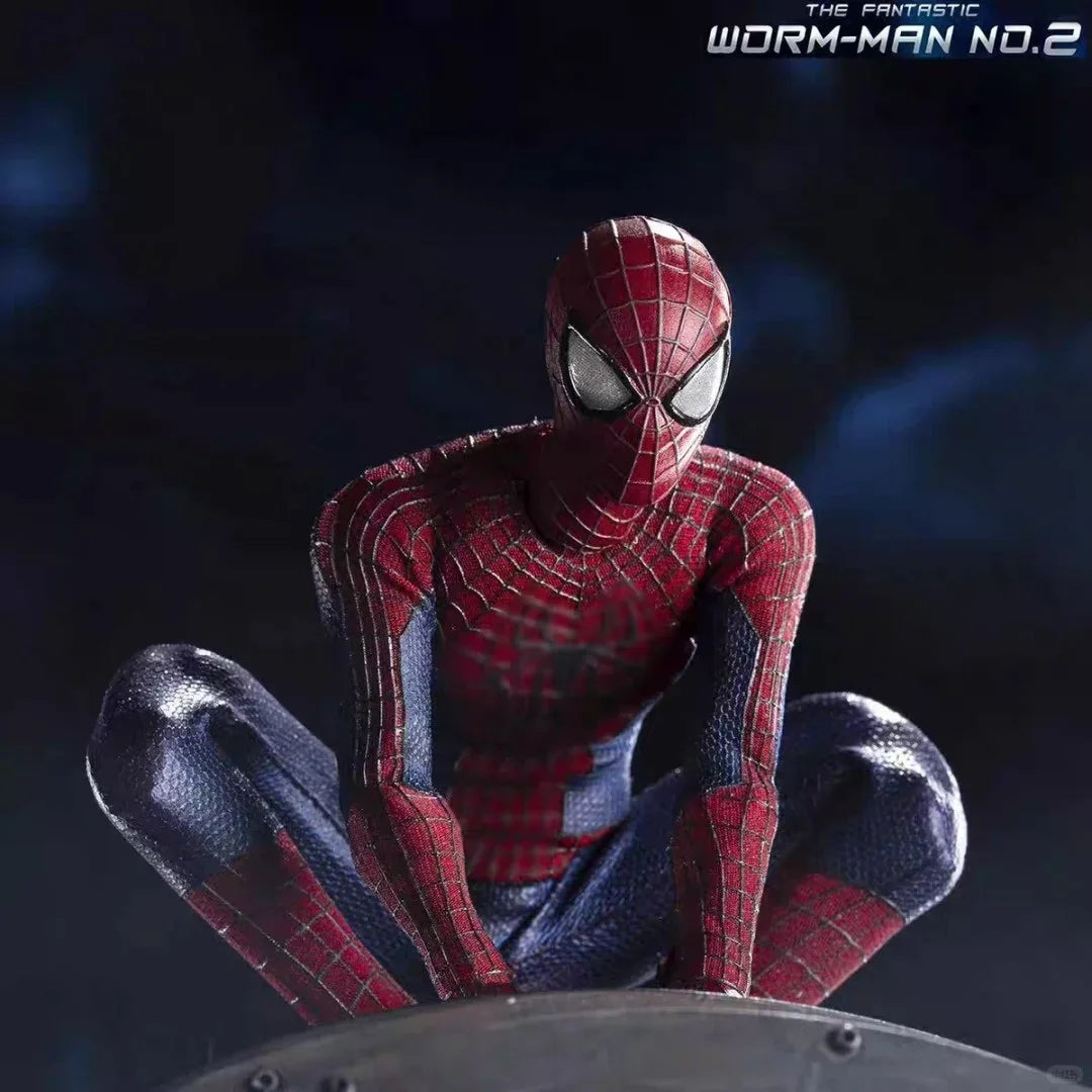 DB Toys X 6in Studio Spider Man Action Figure Original Amazing SpiderMan Collectible PVC Model Insect Man Soldier Toy Boy Gift