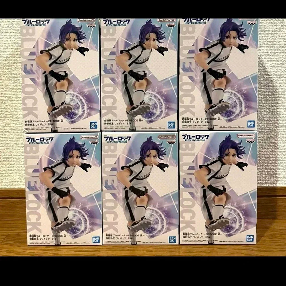 IN Stock Original Bandai Mikage Reo Gekijouban Blue Lock -Episode Nagi- Collection Ornaments Figure Toys Birthday Gift 16cm