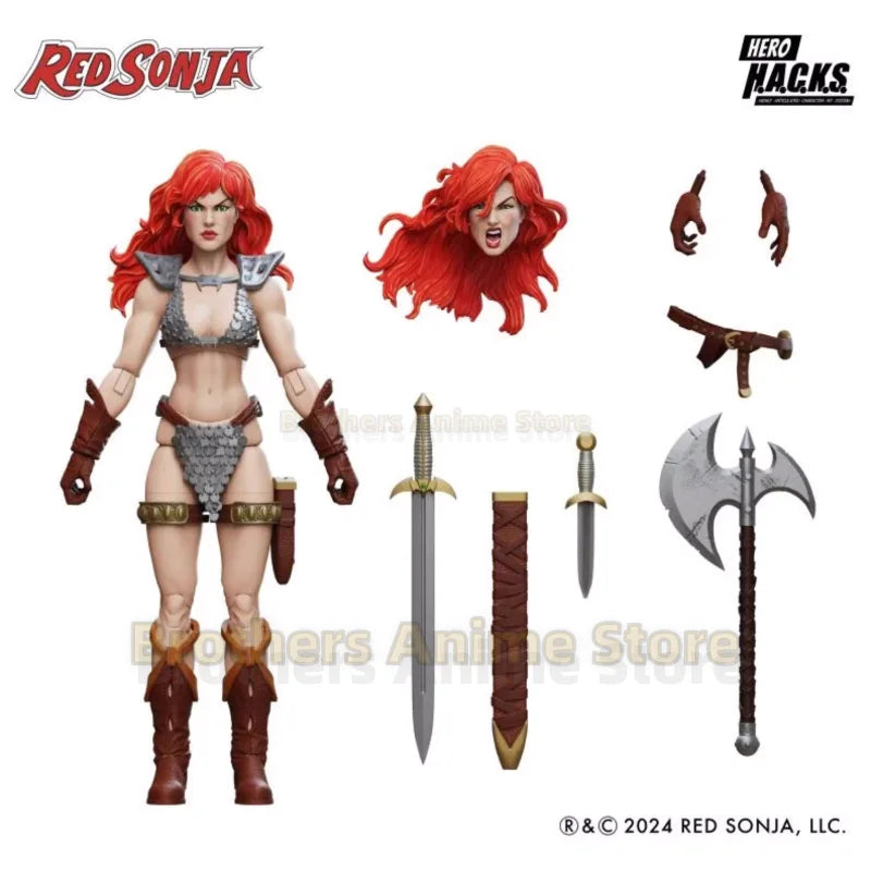In stock Boss Strike 1/18 Deluxe Edition Red Sonia Action Doll Toy Collection Gift