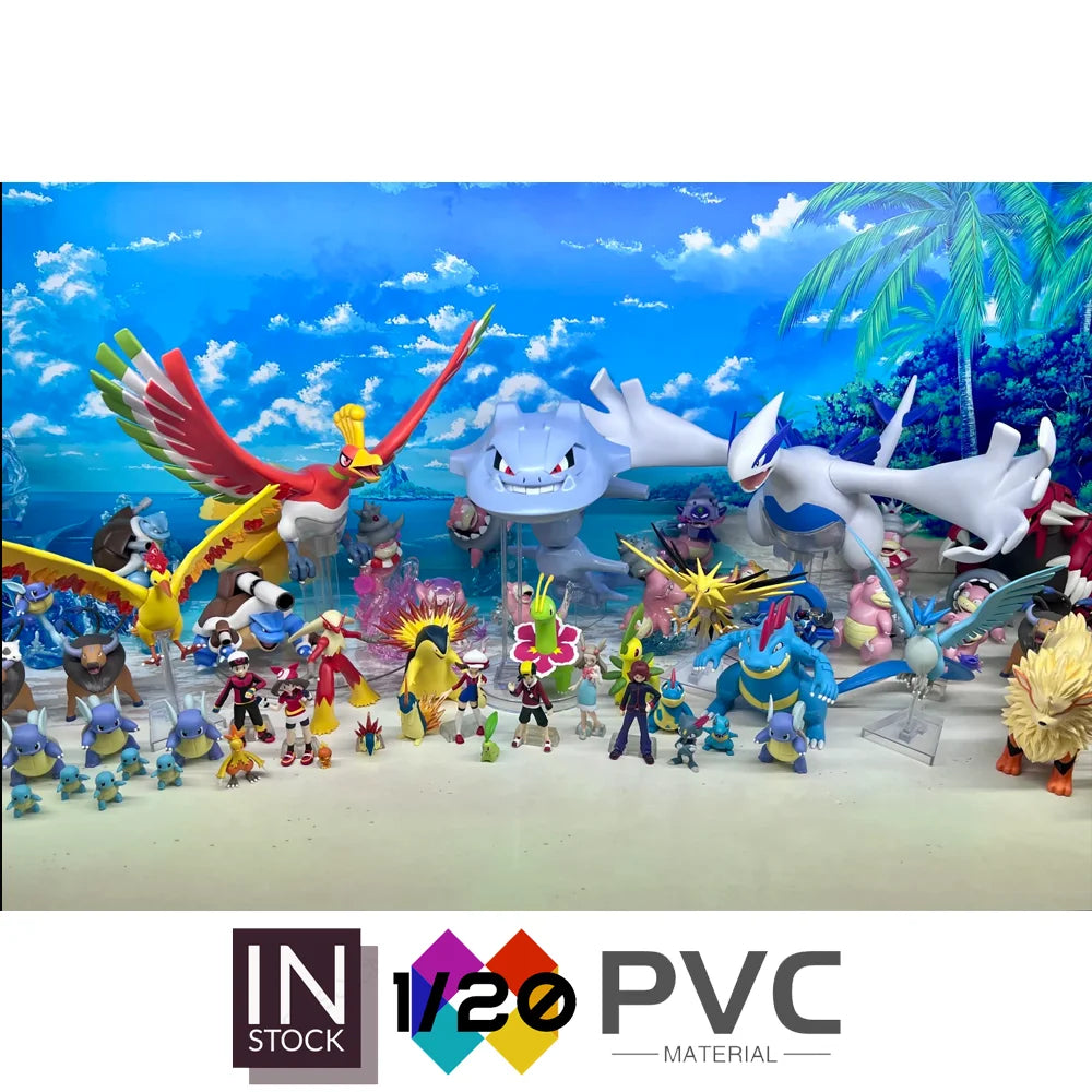 [In Stock]1/20 PVC Scale World [PVC] Lugia & Ho-Oh