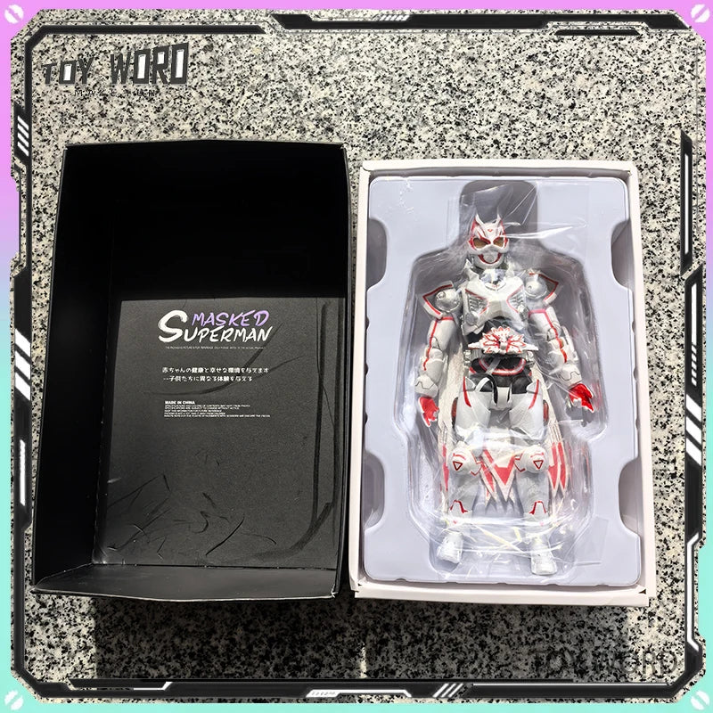 New In Stock 1/12 Kamen Rider Da Tong Masked Superman 3Z-MK9 KO Anime Action Figures Toys Model Collector Birthday Gifts