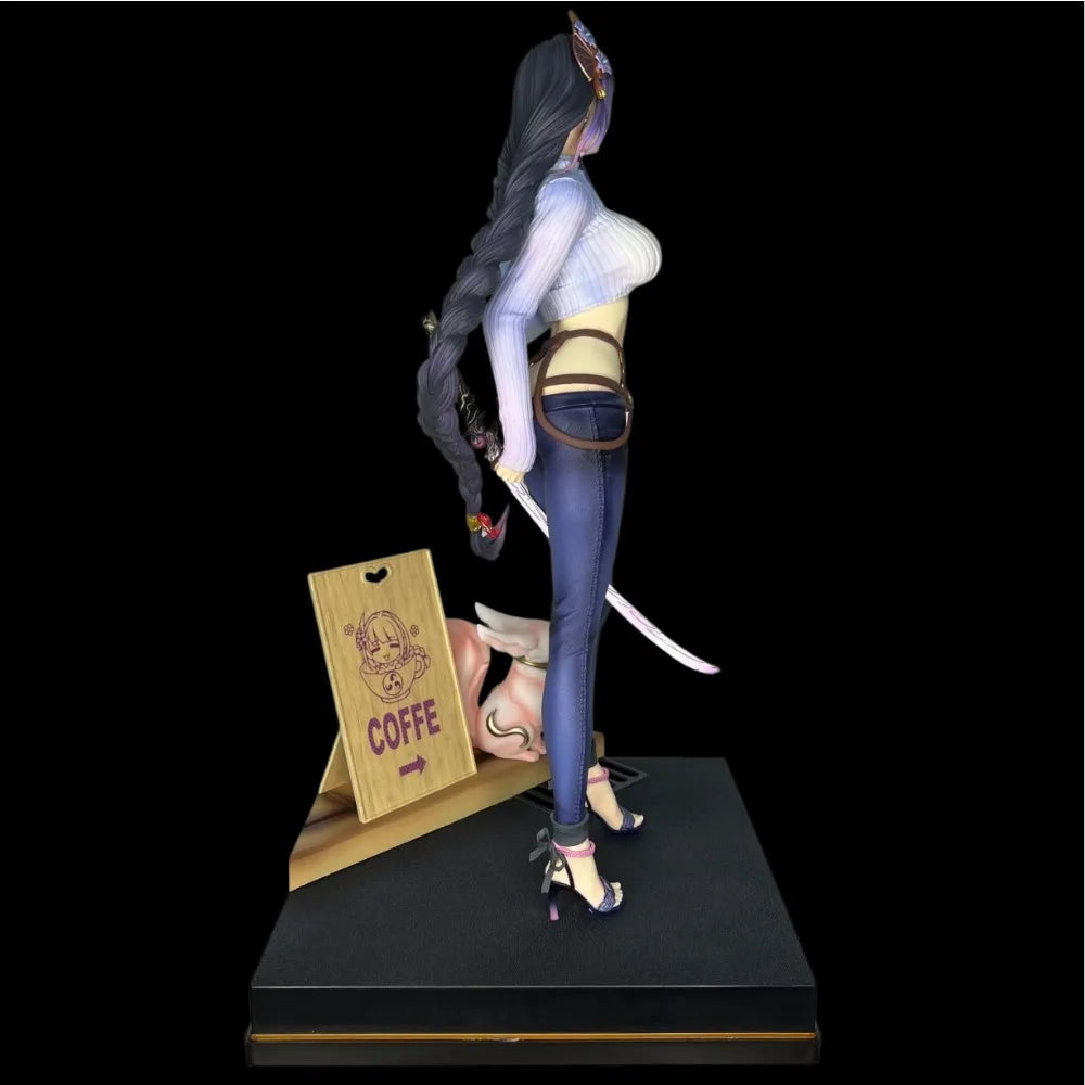 20.08in/51cm Anime Genshin Impact Figure Raiden Shogun Action Figures PVC Statue Model Collection Toys Gifts