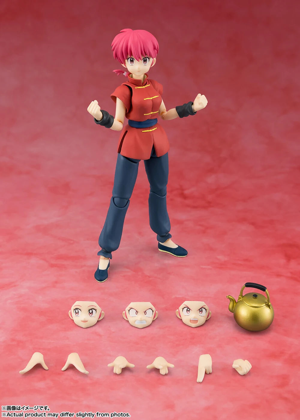 Pre-Order Original Bandai S.h.figuarts Ranma 1/2 Saotome Ranma 14Cm New Anime Ver. Collectible Action Figures Model Toys Gifts
