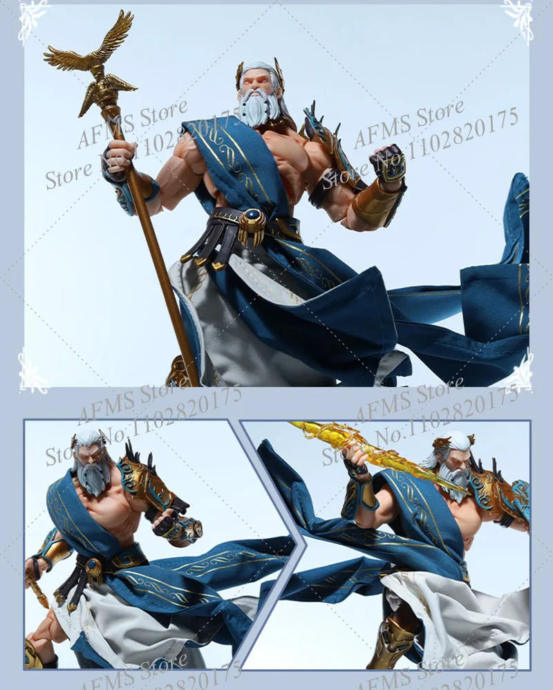 Berserker Studios 1/12 Scale Collectible Figure Zeus Cloak All Nations Gods Cosplay Clothes Fit 6" Action Figure Soldier Dolls