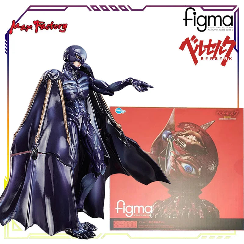 Max Factory FIGMA Sword Wind Legend Imprinted Warriors Series SP082 Silk Orchid&figFIX Goliath Anime Action Figure Model Toys