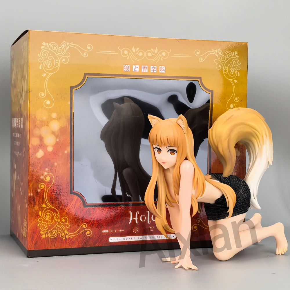 Anime  Figures Girl Spice and Wolf Holo PVC Action Figure 18 ± for Adult Collectible Model Halloween Christmas Gift Toy HG