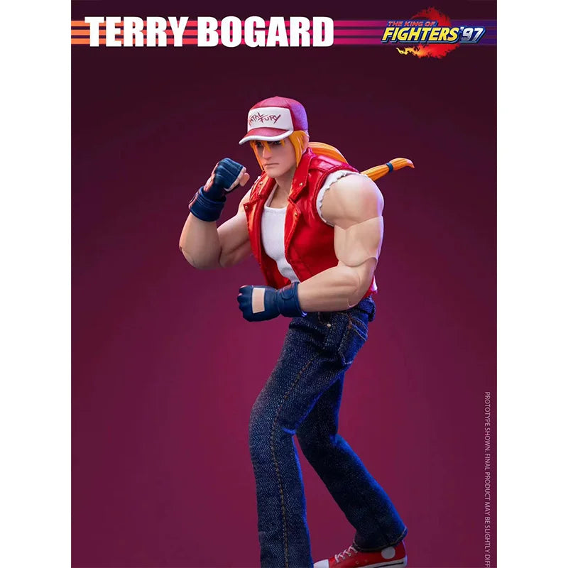 100% In Stock Original Tunshi Studio SNK THE KING OF FIGHTERS 97 Terry Bogard Anime Action Collection Figures Model Toys