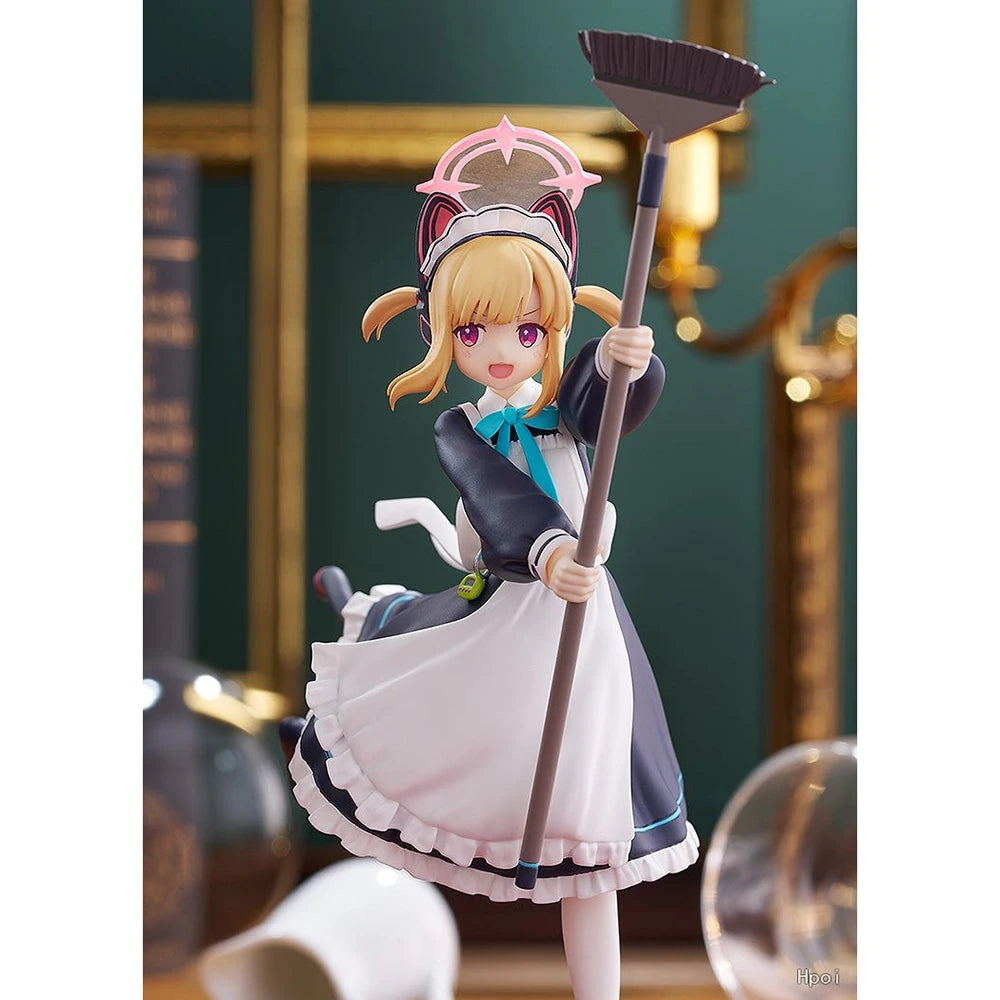 Original GSC POP UP PARADE Blue Archive Saiba Momoi Saiba Midori Maid Action Anime Figure 17CM PVC Collectible Decoration
