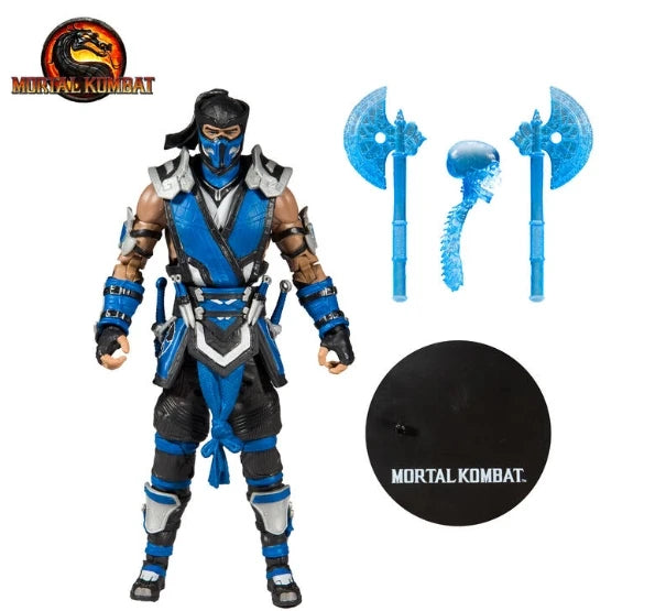 Game Mortal Kombat Sub Zero Scorpion 7" Articulated Joints Moveable Action Figure Toys 17cm