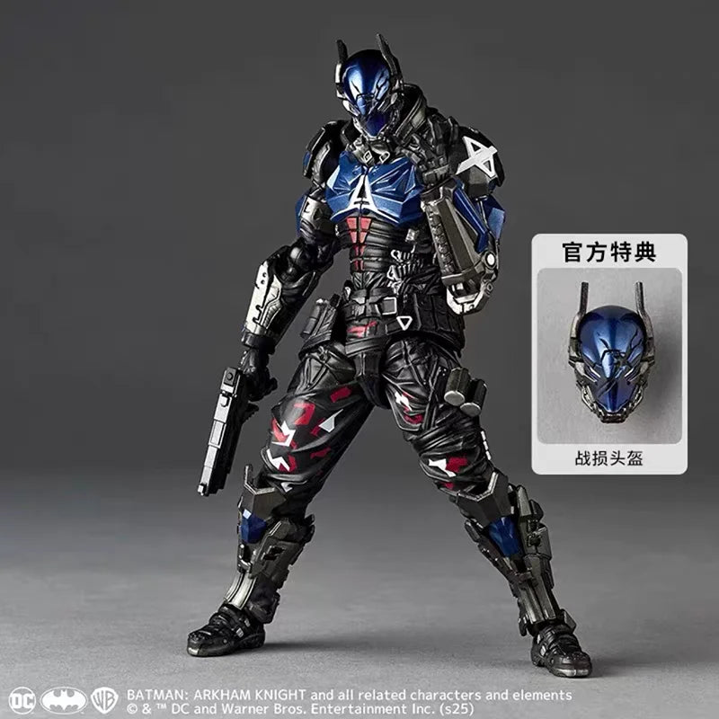 Original Kaiyodo Revoltech Amazing Yamaguchi Batman Arkham Knight Ver 1.5 In Stock Anime Action Collection Figures Model Toys