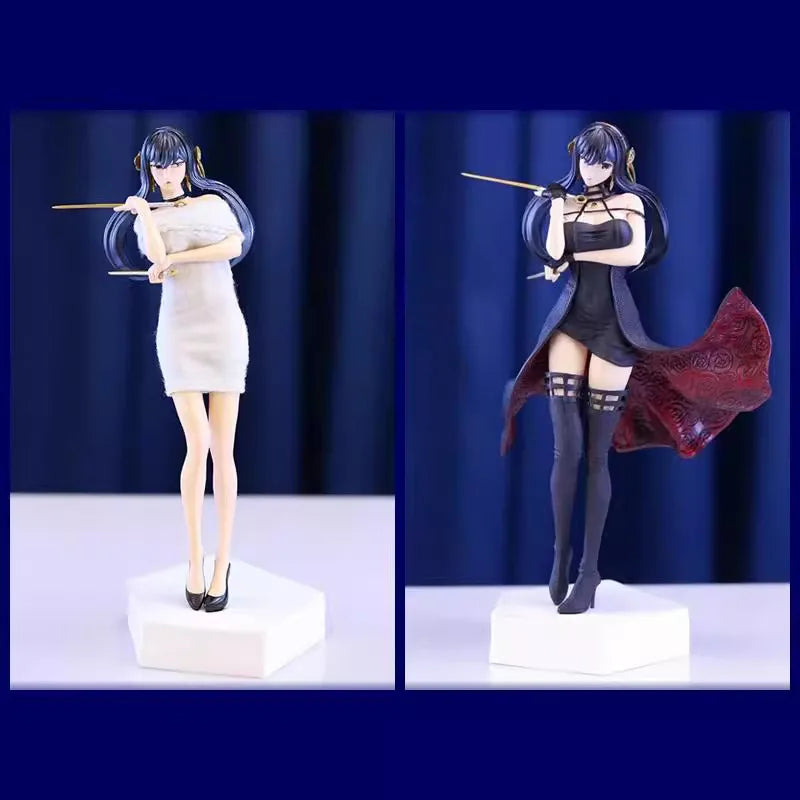 30cm Anime Spy Family Princess Thorn Yor Forger Action Figure Cute Cartoon Beautiful Girl Model Desktop Decoration Boy Toys Gift