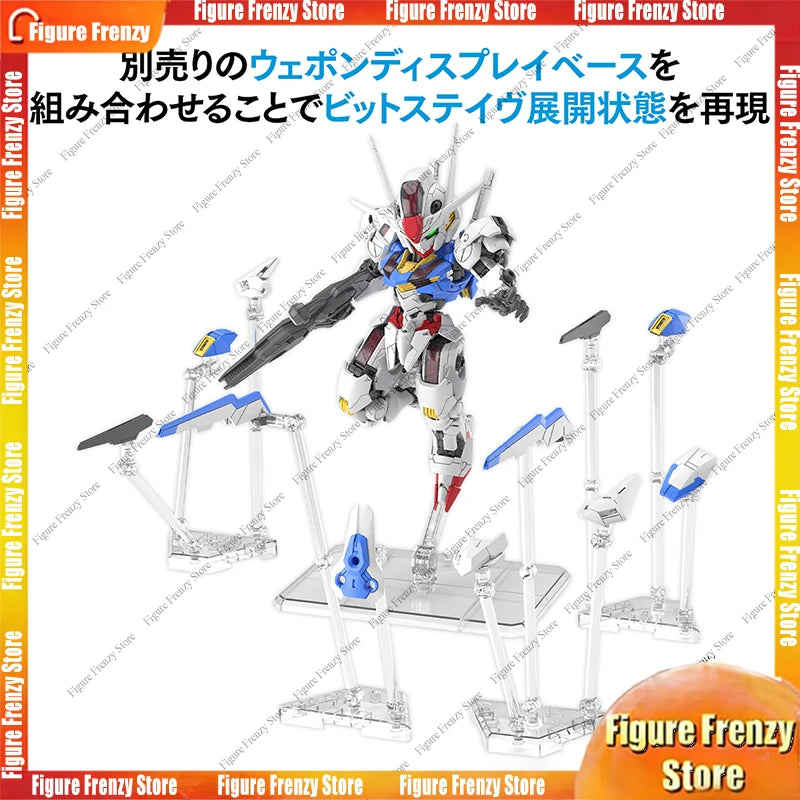 Spot SaleIn Stock Genuine Bandai Gundam Mol Kit MGSD XVX-016 Gundam Aerial Anime Action Figure Collection Assembly Mol Boy Toys