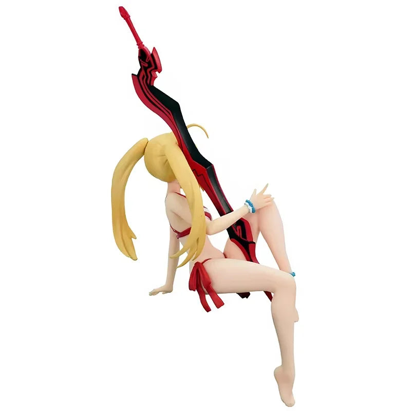 Auf Lager: Original Anime Fate Grand Order Nero Claudius Caster Actionfigur, Sammlerfigur, Modellspielzeug, Geschenk für Kinder