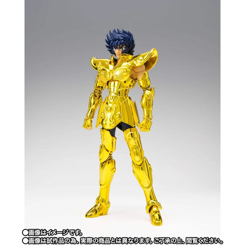 Bandai Original  Saint Seiya Myth Cloth EX Ikki of Leo Gold Saint Anime Action Figure Model Toys Gifts for Boys Desk Decoration